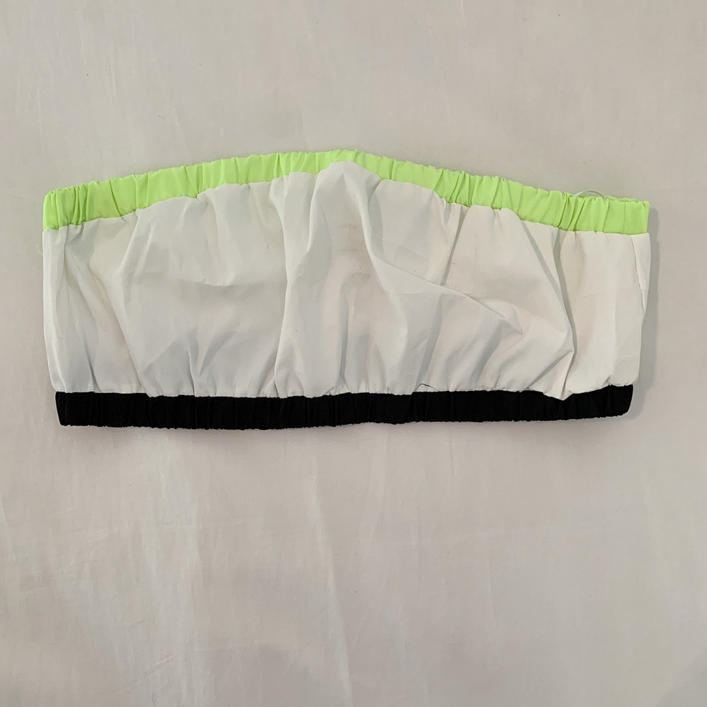 White tube top / bandeau